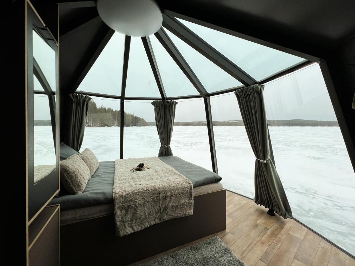 Lakelodge Kiehinen & Igloos Rovaniemi Exteriör bild
