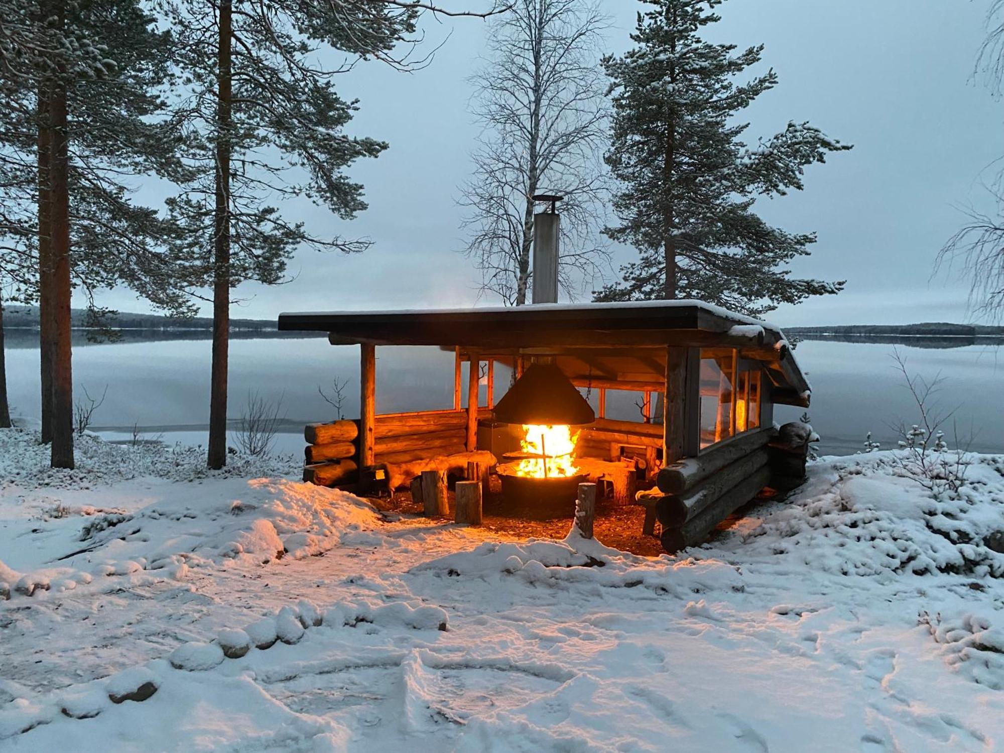 Lakelodge Kiehinen & Igloos Rovaniemi Exteriör bild