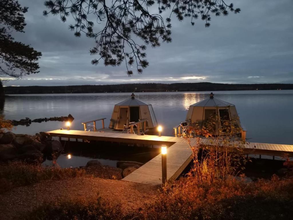 Lakelodge Kiehinen & Igloos Rovaniemi Exteriör bild