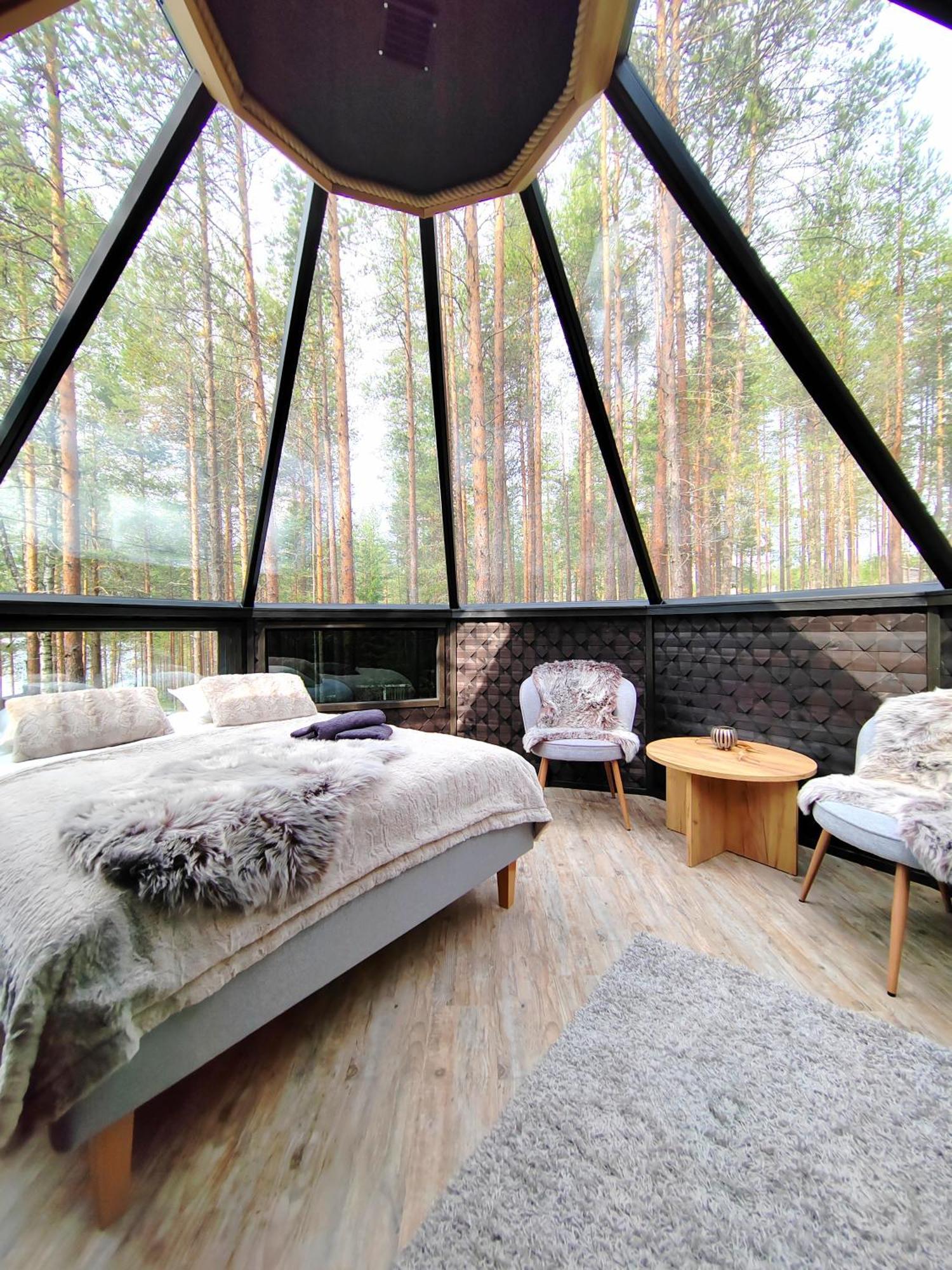 Lakelodge Kiehinen & Igloos Rovaniemi Exteriör bild